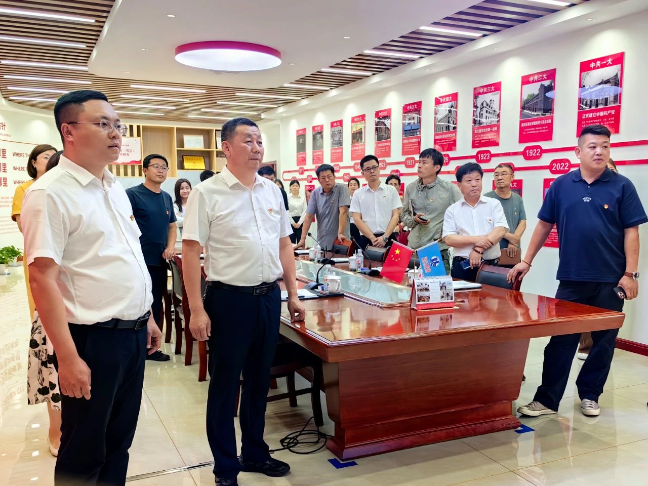 學(xué)思想 強黨性 共交流 促發(fā)展——滄縣社工部聯(lián)合海江集團舉辦慶祝建黨104周年主題活動